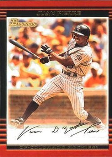 #87 Juan Pierre - Colorado Rockies - 2002 Bowman Baseball