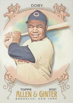 #87 Larry Doby - Cleveland Indians - 2021 Topps Allen & Ginter Baseball