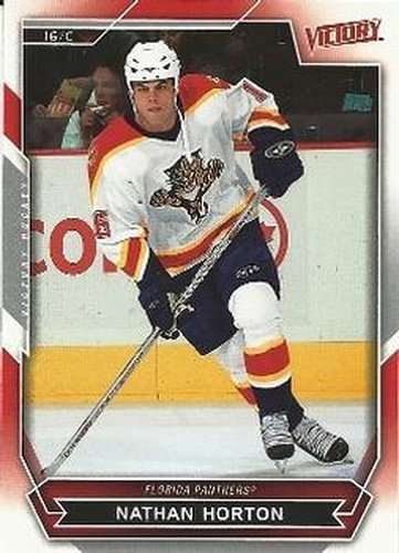 #87 Nathan Horton - Florida Panthers - 2007-08 Upper Deck Victory Hockey