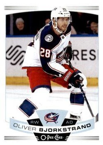 #87 Oliver Bjorkstrand - Columbus Blue Jackets - 2019-20 O-Pee-Chee Hockey