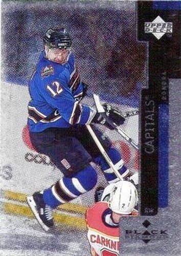 #87 Peter Bondra - Washington Capitals - 1997-98 Upper Deck Black Diamond Hockey