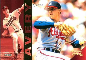 #87 Steve Avery - Atlanta Braves - 1994 Select Baseball