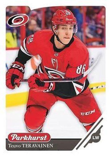 #87 Teuvo Teravainen - Carolina Hurricanes - 2018-19 Parkhurst Hockey