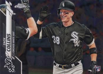 #87 Zack Collins - Chicago White Sox - 2020 Topps Chrome Baseball