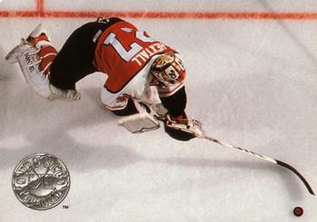 #87 Ron Hextall - Philadelphia Flyers - 1991-92 Pro Set Platinum Hockey