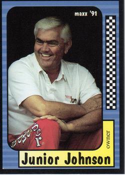 #87 Junior Johnson - Junior Johnson & Associates - 1991 Maxx Racing