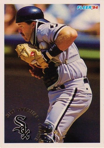 #87 Mike LaValliere - Chicago White Sox - 1994 Fleer Baseball