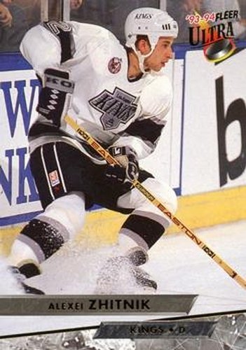 #87 Alexei Zhitnik - Los Angeles Kings - 1993-94 Ultra Hockey