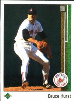 #387 Bruce Hurst - Boston Red Sox - 1989 Upper Deck Baseball
