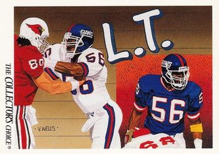 #87 Lawrence Taylor - New York Giants - 1991 Upper Deck Football