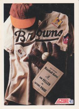 #882 Satchel Paige - St. Louis Browns - 1992 Score Baseball