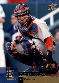 #882 Yadier Molina - St. Louis Cardinals - 2009 Upper Deck Baseball