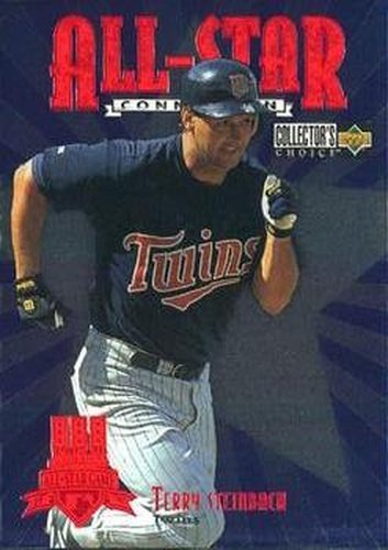 #17 Terry Steinbach - Minnesota Twins - 1997 Collector's Choice Baseball - All-Star Connection