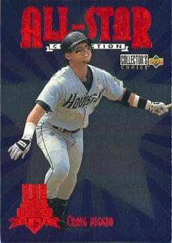 #20 Craig Biggio - Houston Astros - 1997 Collector's Choice Baseball - All-Star Connection