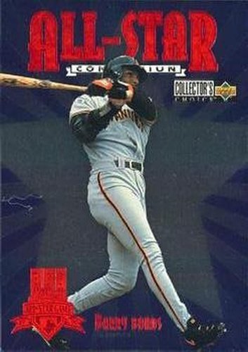 #24 Barry Bonds - San Francisco Giants - 1997 Collector's Choice Baseball - All-Star Connection