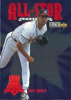 #27 John Smoltz - Atlanta Braves - 1997 Collector's Choice Baseball - All-Star Connection