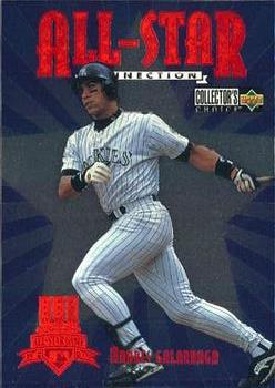 #28 Andres Galarraga - Colorado Rockies - 1997 Collector's Choice Baseball - All-Star Connection