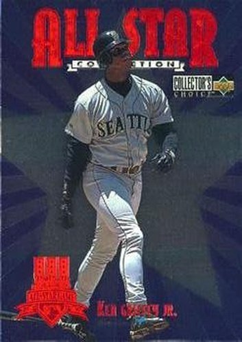 #5 Ken Griffey Jr. - Seattle Mariners - 1997 Collector's Choice Baseball - All-Star Connection