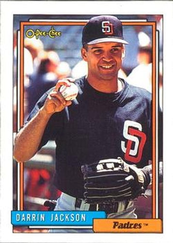 #88 Darrin Jackson - San Diego Padres - 1992 O-Pee-Chee Baseball