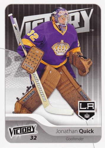 #88 Jonathan Quick - Los Angeles Kings - 2011-12 Upper Deck Victory Hockey