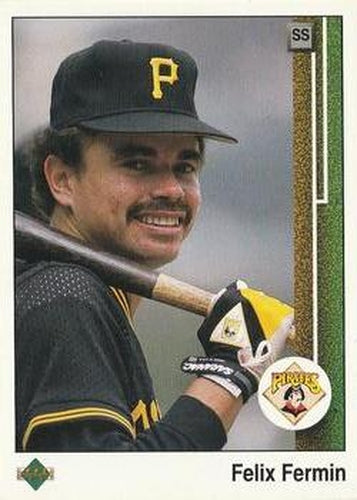 #88 Felix Fermin - Pittsburgh Pirates - 1989 Upper Deck Baseball