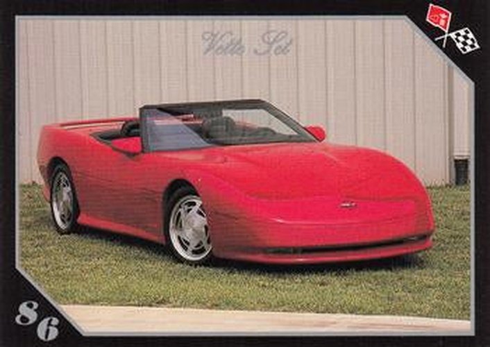 #88 1986 Geneve Corvette - 1991 Collect-A-Card Vette Set