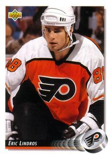 #88 Eric Lindros - Philadelphia Flyers - 1992-93 Upper Deck Hockey