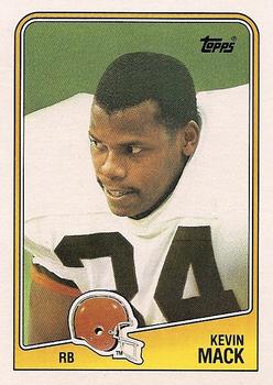 #88 Kevin Mack - Cleveland Browns - 1988 Topps Football