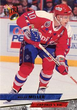 #88 Kelly Miller - Washington Capitals - 1993-94 Ultra Hockey