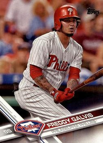 #88 Freddy Galvis - Philadelphia Phillies - 2017 Topps Baseball