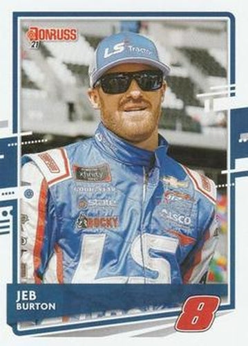 #88 Jeb Burton - JR Motorsports - 2021 Donruss Racing