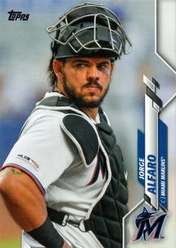 #88 Jorge Alfaro - Miami Marlins - 2020 Topps Baseball