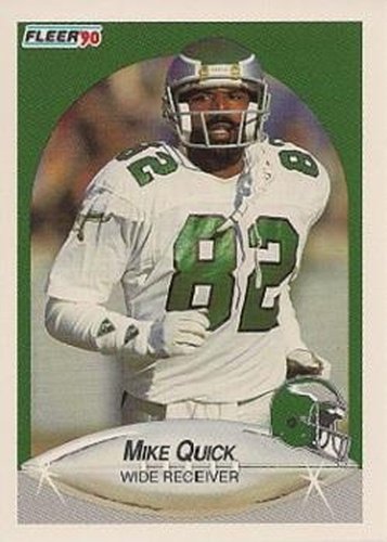 #88 Mike Quick - Philadelphia Eagles - 1990 Fleer Football