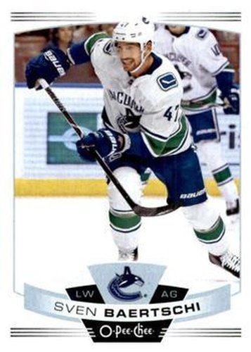 #88 Sven Baertschi - Vancouver Canucks - 2019-20 O-Pee-Chee Hockey