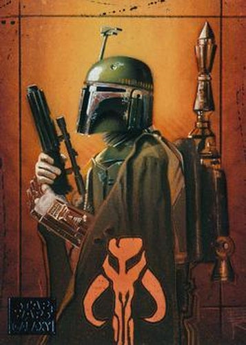 #88 The Mandalorian Hunter - 2018 Topps Star Wars Galaxy 8