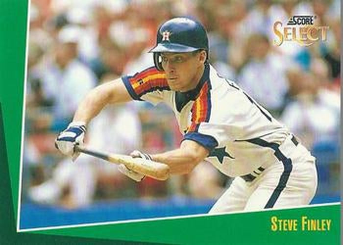 #88 Steve Finley - Houston Astros - 1993 Select Baseball