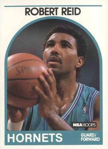 #88 Robert Reid - Charlotte Hornets - 1989-90 Hoops Basketball
