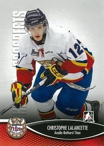 #88 Christophe Lalancette - Acadie-Bathurst Titan - 2012-13 In The Game Heroes and Prospects Hockey