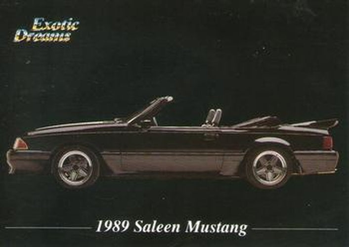 #88 1989 Saleen Mustang - 1992 All Sports Marketing Exotic Dreams