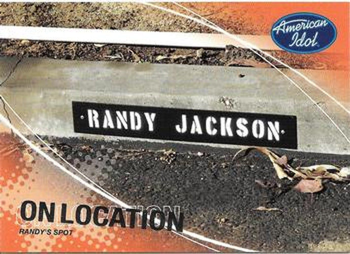 #88 Randy's Spot - 2004 Fleer American Idol Season 3