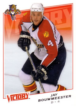 #111 Jay Bouwmeester - Florida Panthers - 2008-09 Upper Deck Victory Hockey
