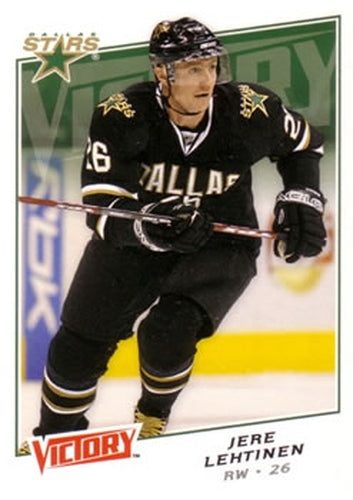 #135 Jere Lehtinen - Dallas Stars - 2008-09 Upper Deck Victory Hockey