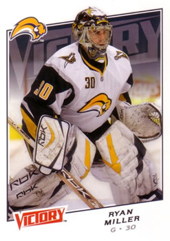 #172 Ryan Miller - Buffalo Sabres - 2008-09 Upper Deck Victory Hockey