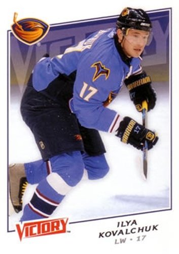 #185 Ilya Kovalchuk - Atlanta Thrashers - 2008-09 Upper Deck Victory Hockey
