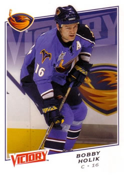 #188 Bobby Holik - Atlanta Thrashers - 2008-09 Upper Deck Victory Hockey