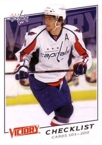 #200 Alexander Ovechkin - Washington Capitals - 2008-09 Upper Deck Victory Hockey