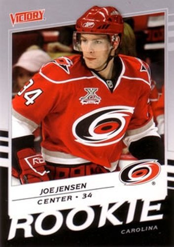 #232 Joe Jensen - Carolina Hurricanes - 2008-09 Upper Deck Victory Hockey