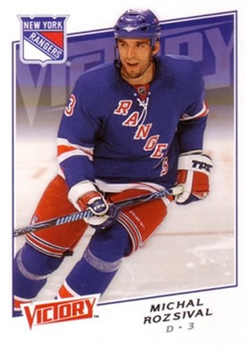 #70 Michal Rozsival - New York Rangers - 2008-09 Upper Deck Victory Hockey