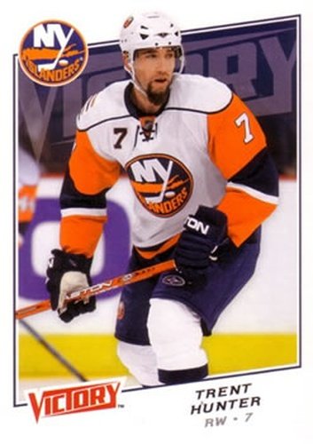 #74 Trent Hunter - New York Islanders - 2008-09 Upper Deck Victory Hockey