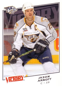 #83 Jason Arnott - Nashville Predators - 2008-09 Upper Deck Victory Hockey